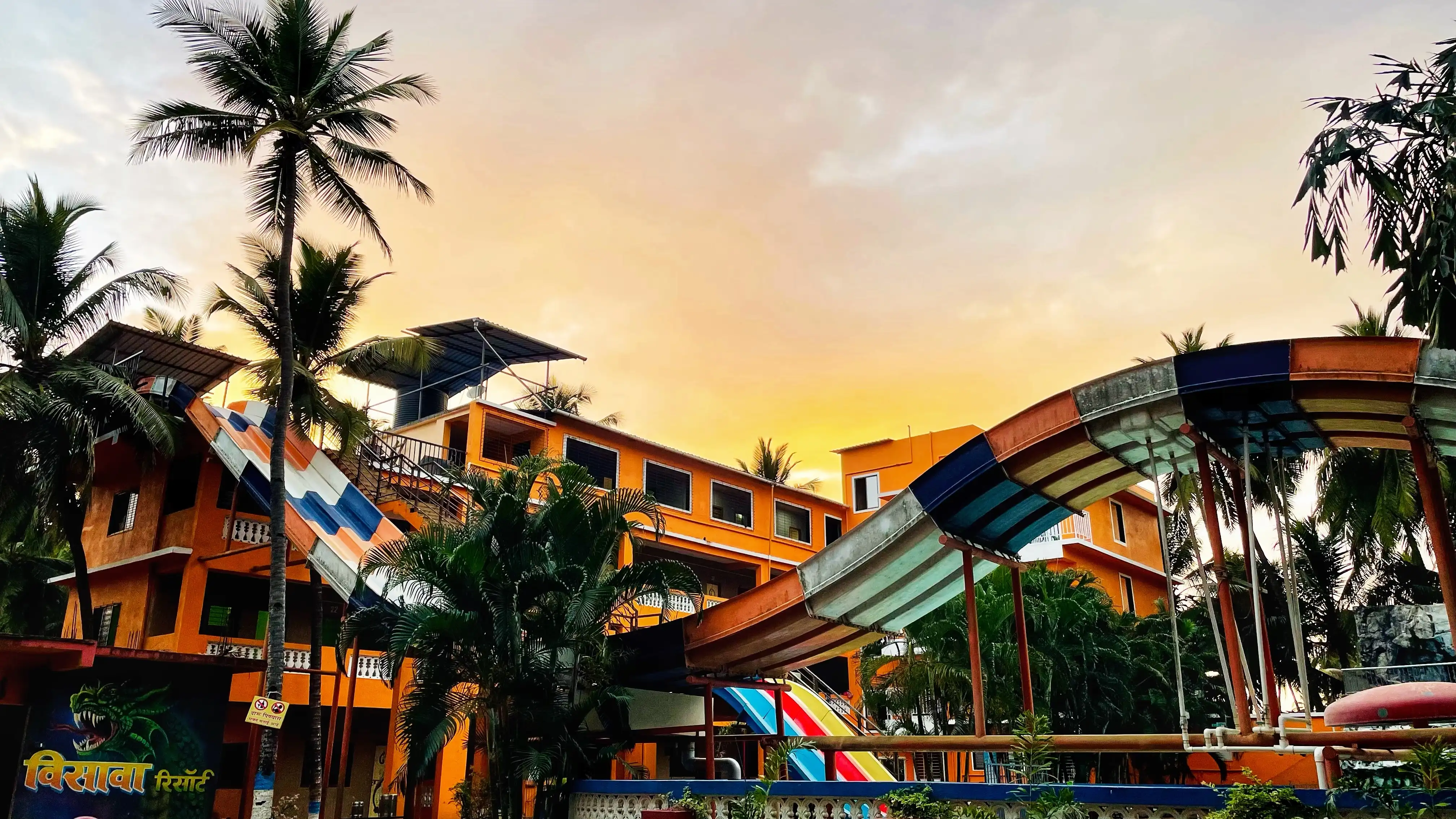 Multi-Lane Speed Slides Visava Resort